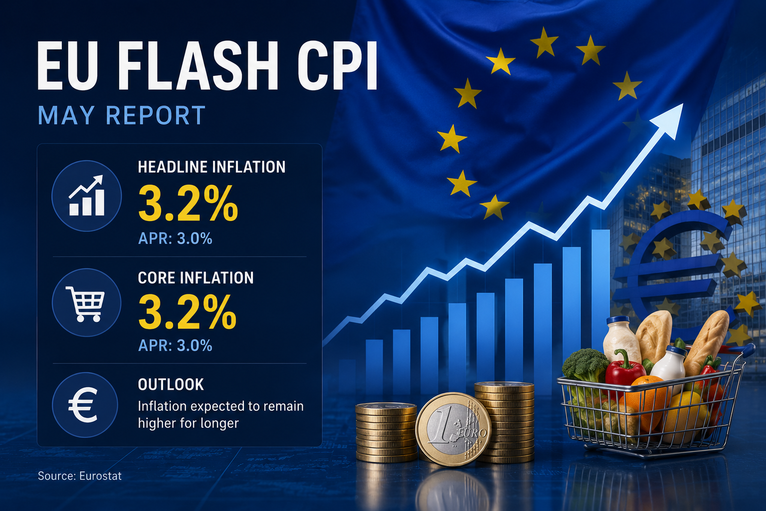 EU Flash CPI in iforex weekly preview