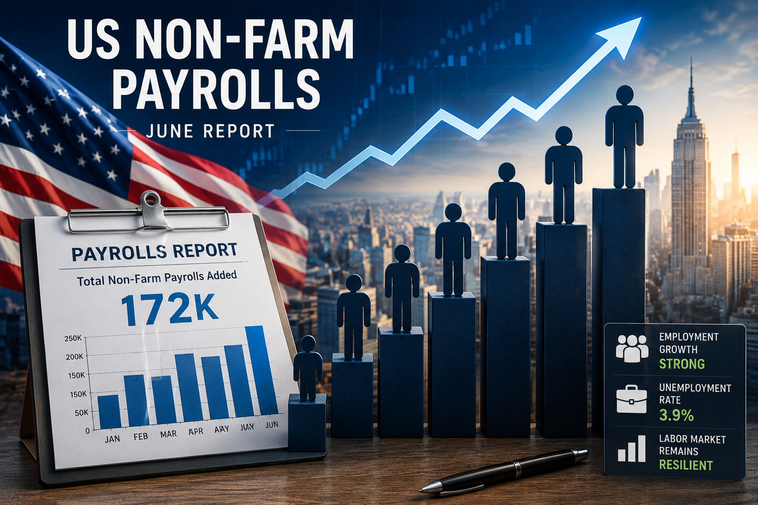 US labour market  in iforex weekly preview