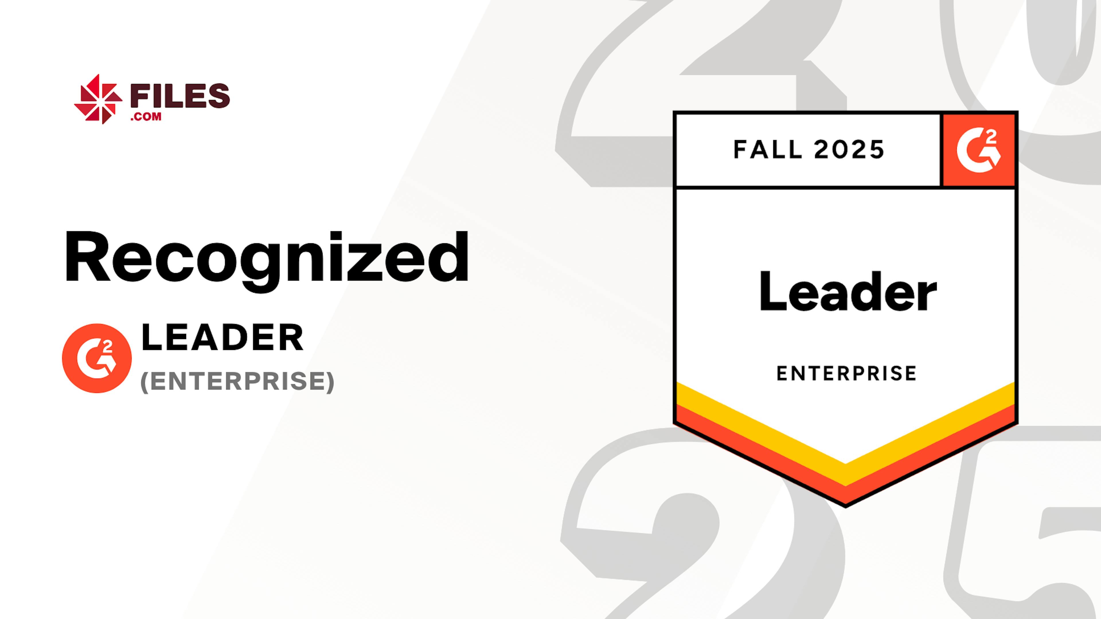 Files.com G2 fall enterprise leader