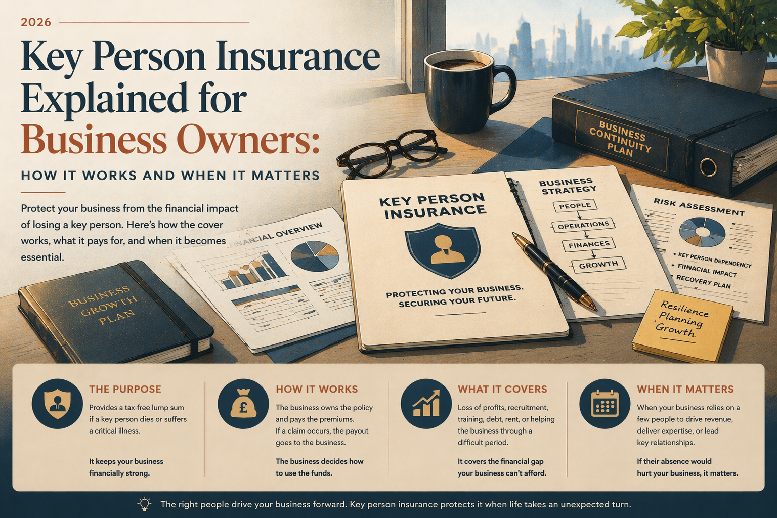 Key Person Insurance Explained for Business Owners | Finance with JC