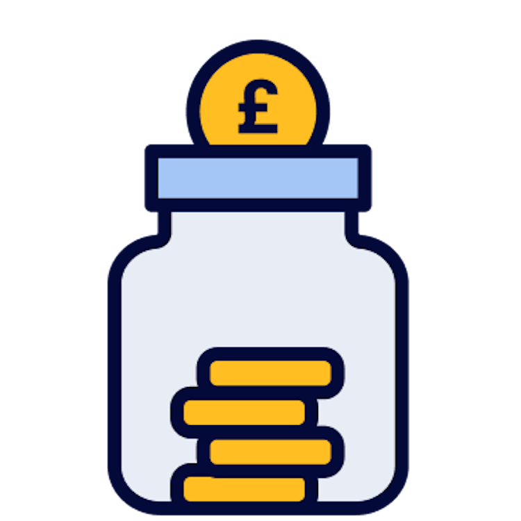 Savings pot icon