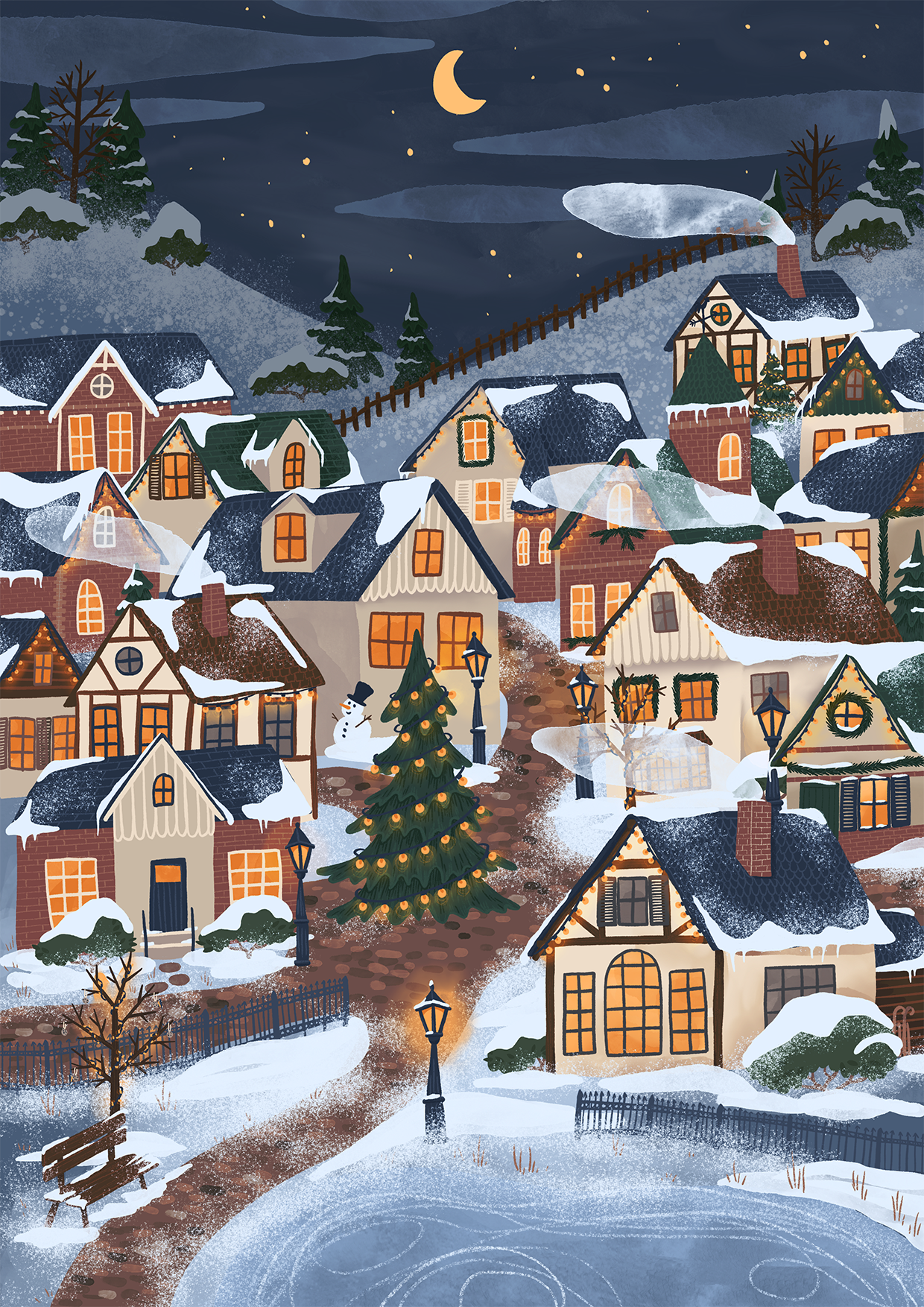 winter village