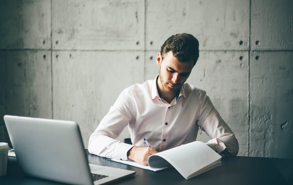 Man on laptop