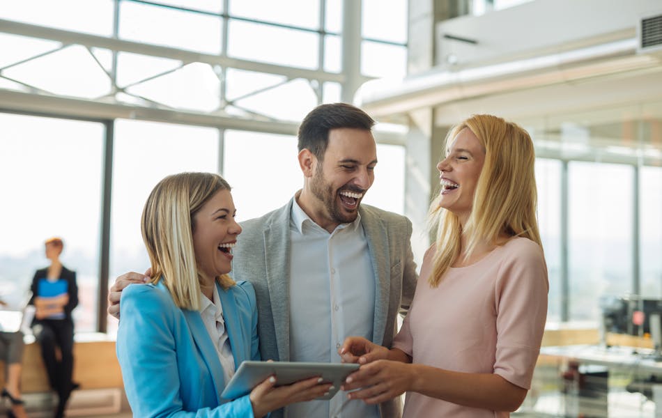 Colleagues in a meeting