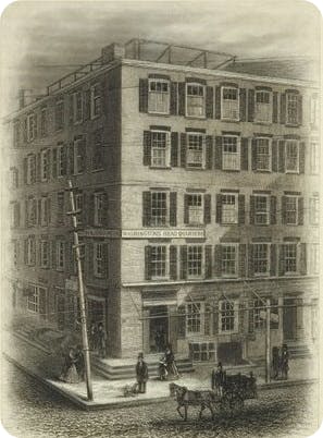 Fraunces Tavern, New York, 1800s.