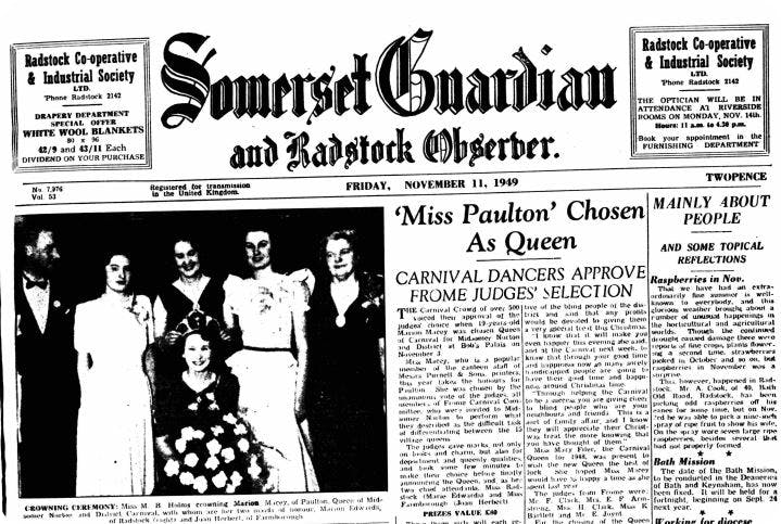 Somerset Guardian and Radstock Observer archives