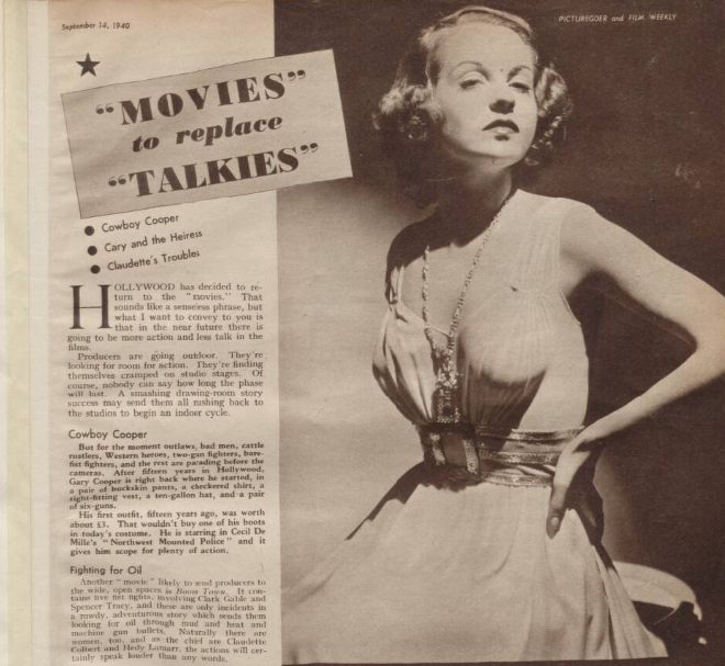 The Picturegoer, 1940.