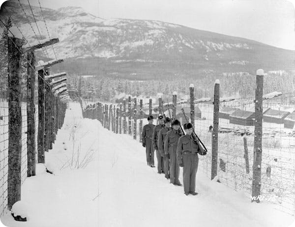 Canadian Prisoner of War camp