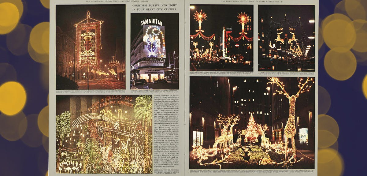 British Newspaper Archive christmas decorations