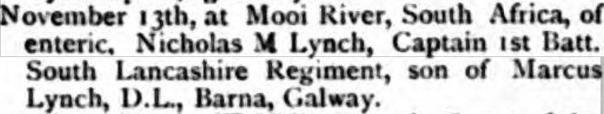 Obituary of Nicholas Lynch - Osman Tisani's life story