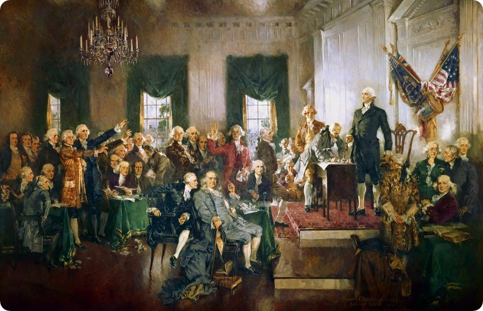 Howard Chandler Christy, Scene at the Signing of the Constitution of the United States