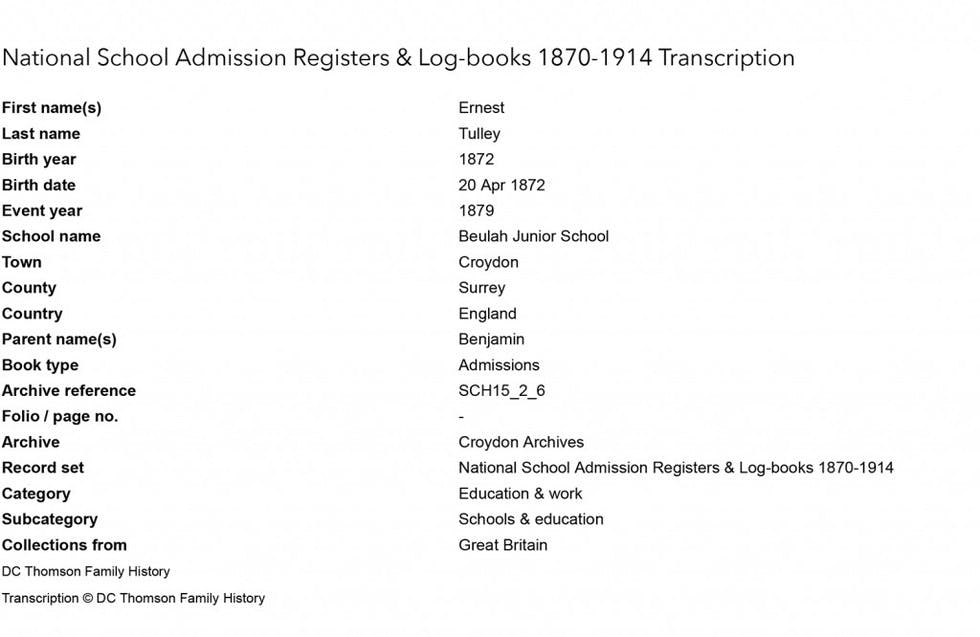 top-marks-how-i-discovered-my-south-london-ancestor-as-a-child-in-the--image