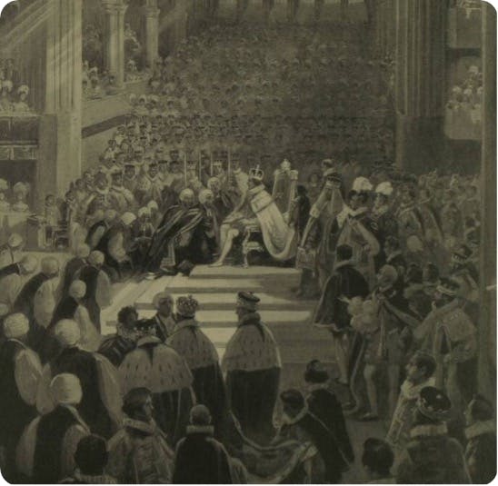 Coronation of King George IV | Illustrated London News | 7 June 1902