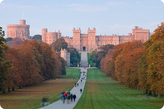 Windsor Castle at Sunset, 2006