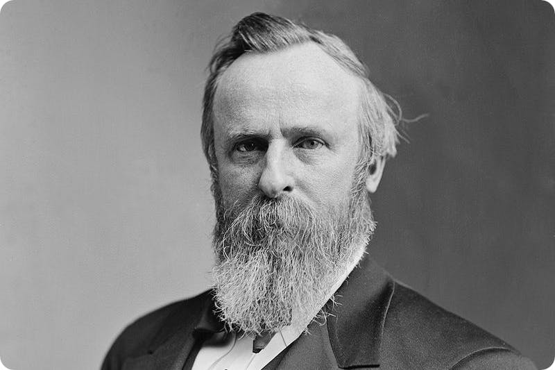 US President Rutherford B. Hayes