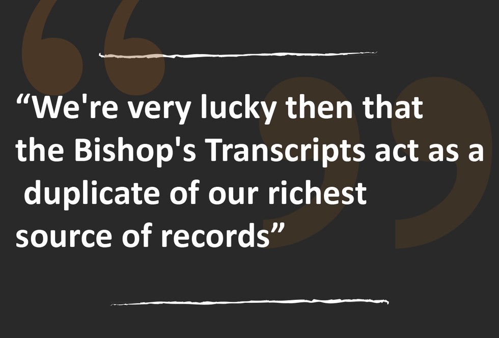 To Every Book Its Copy: Parish Records And Bishop's Transcripts | Blog ...