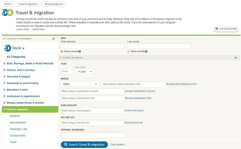 A beginner's guide to searching for records on Findmypast Blog