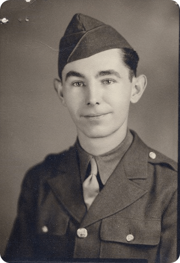 American solider in London on VE Day