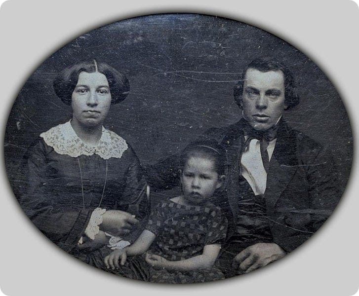 A rare daguerreotype