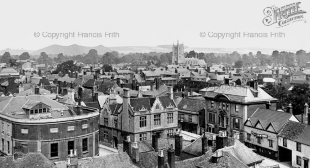 The view from St. John's Church, Wiltshire
