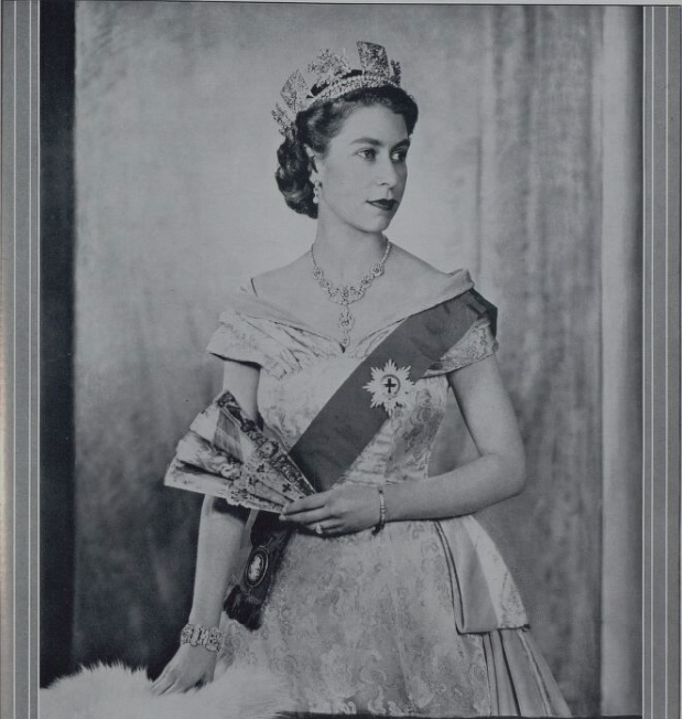 'Heralding the coronation of the Queen', The Sphere, 1953.