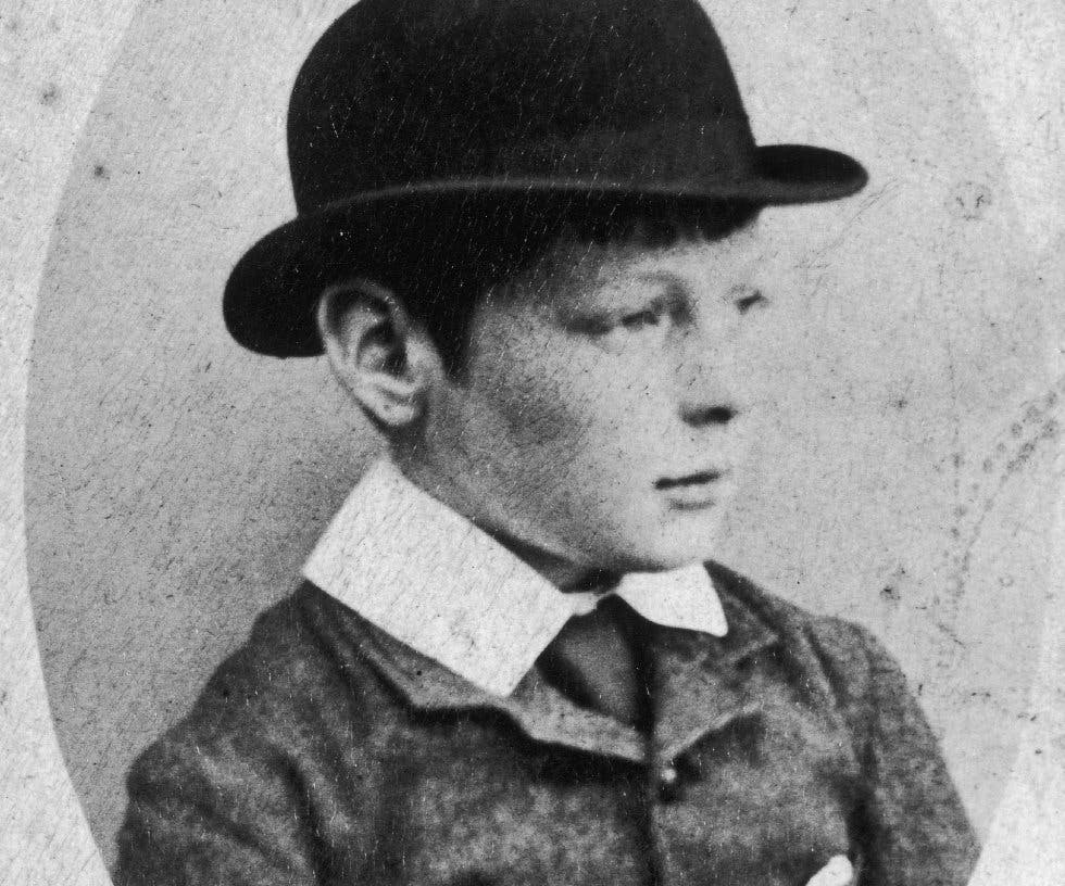 Young WInston Churchill