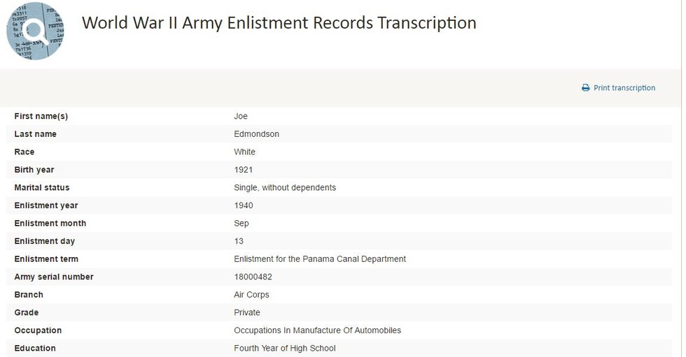 world war 2 navy enlistment records