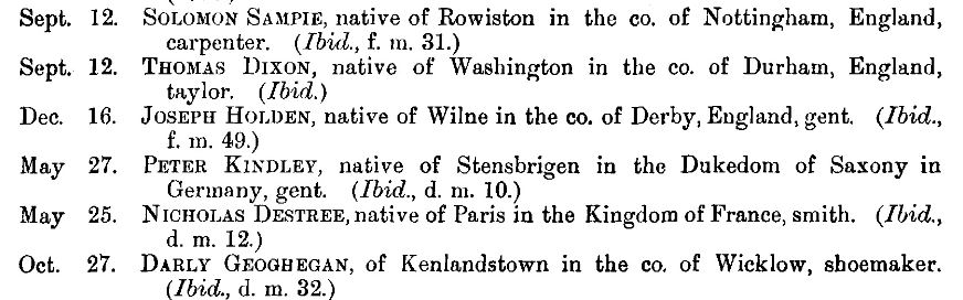 Naturalisation records on Findmypast