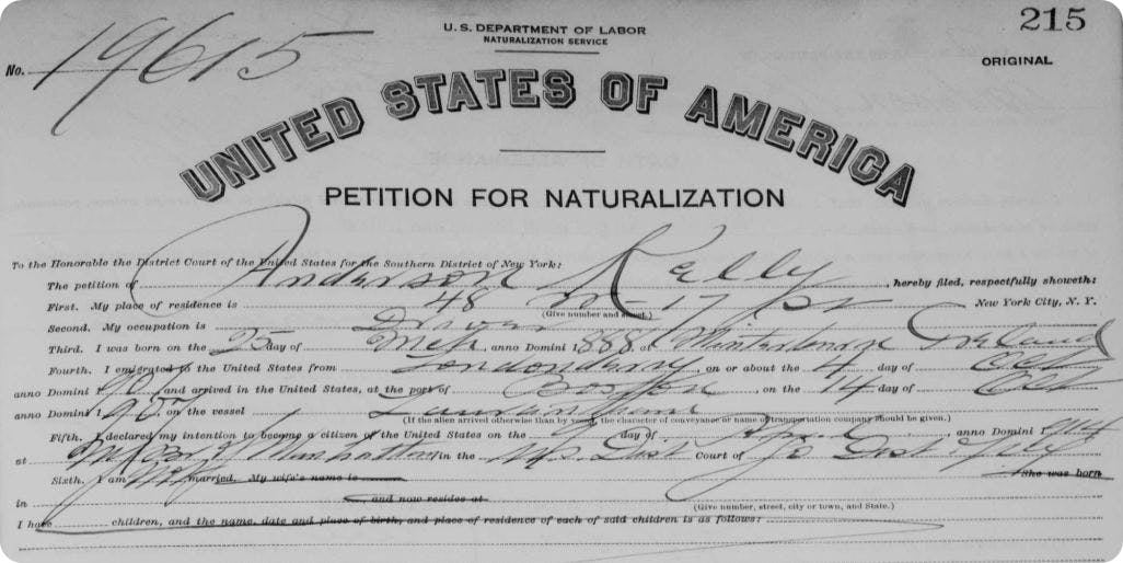 US naturalization records