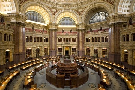 Library of Congress research room