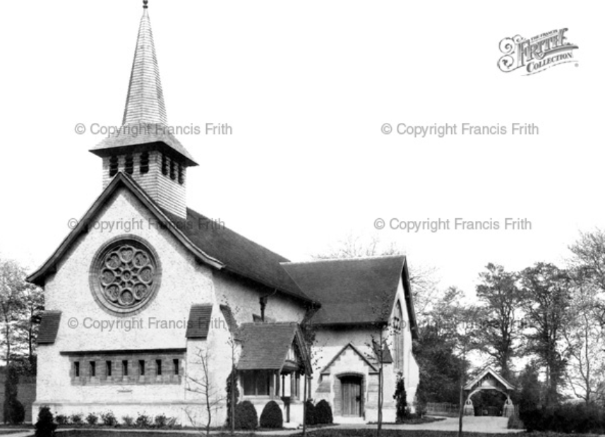 Great Warley's Parish Church of St Mary the Virgin, 1906, Francis Frith collection.