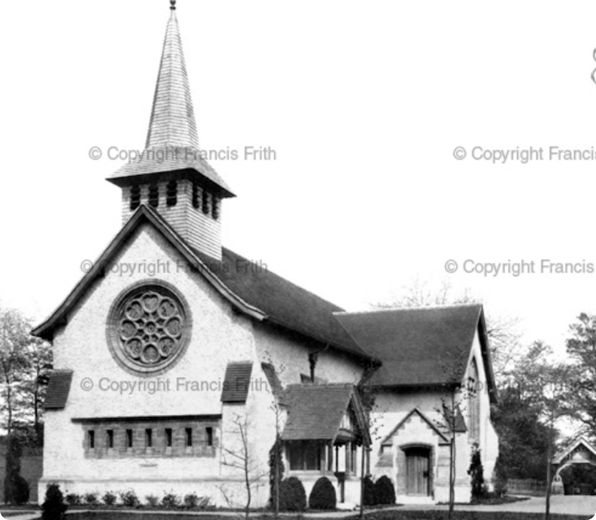 Great Warley's Parish Church of St Mary the Virgin, 1906, Francis Frith collection.