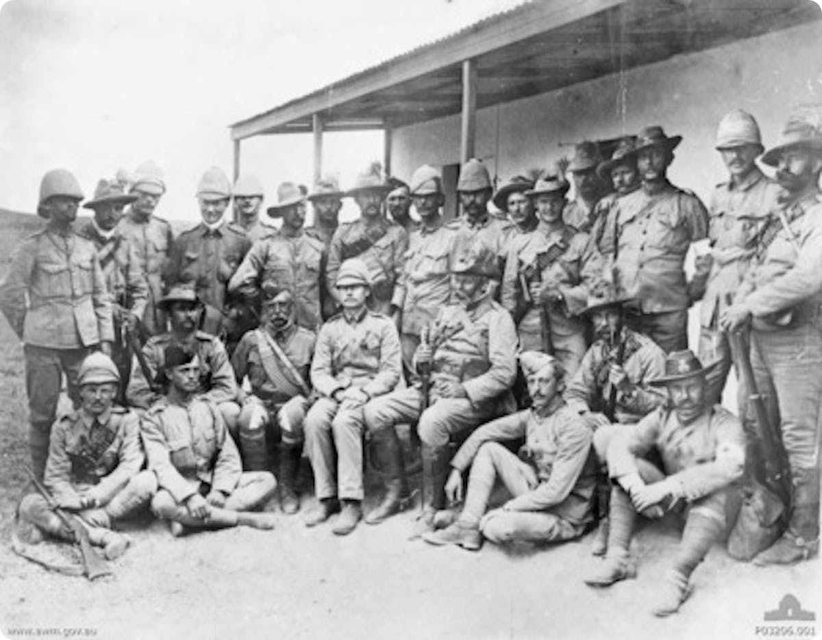 Boer War soliders