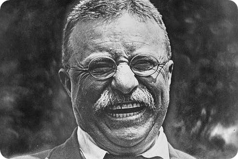 US President Theodore Roosevelt