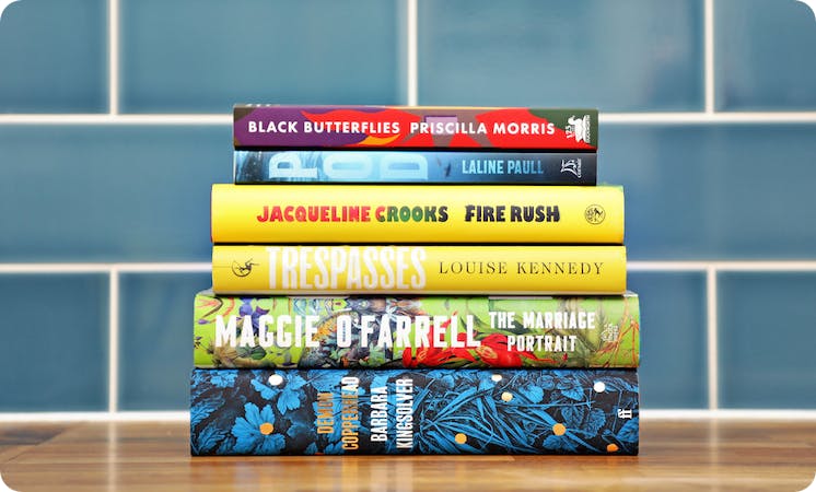 The books shortlisted for the Women's Prize for Fiction, 2023.