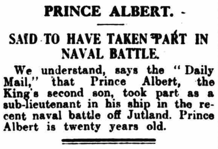 Pall Mall Gazette, 19 June 1916. 