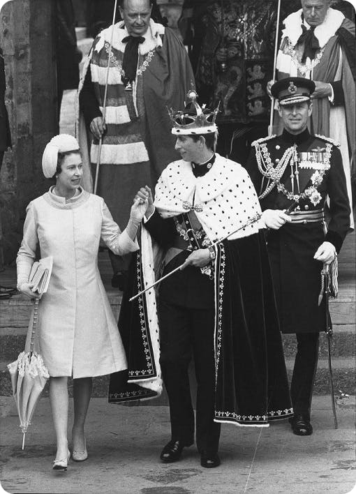 queen elizabeth ii, prince charles and prince philip