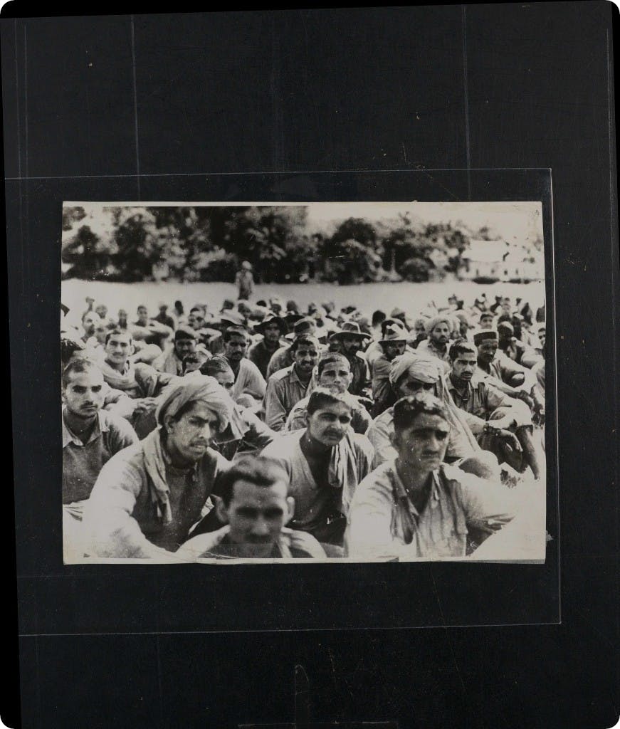 Second World War Japanese Prisoner of War camp