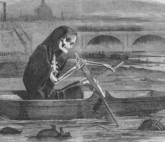 What a stink! That time London smelled so bad that the government was abandoned (and The Embankment was built)