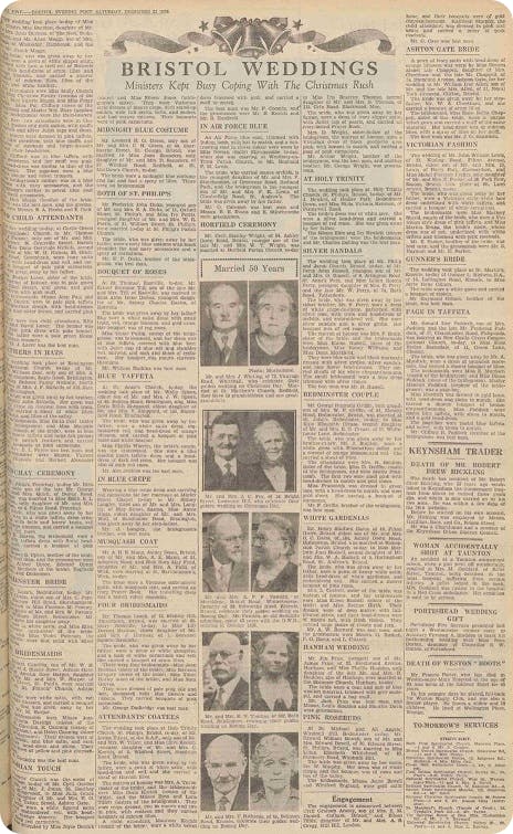 Getting married at Christmas