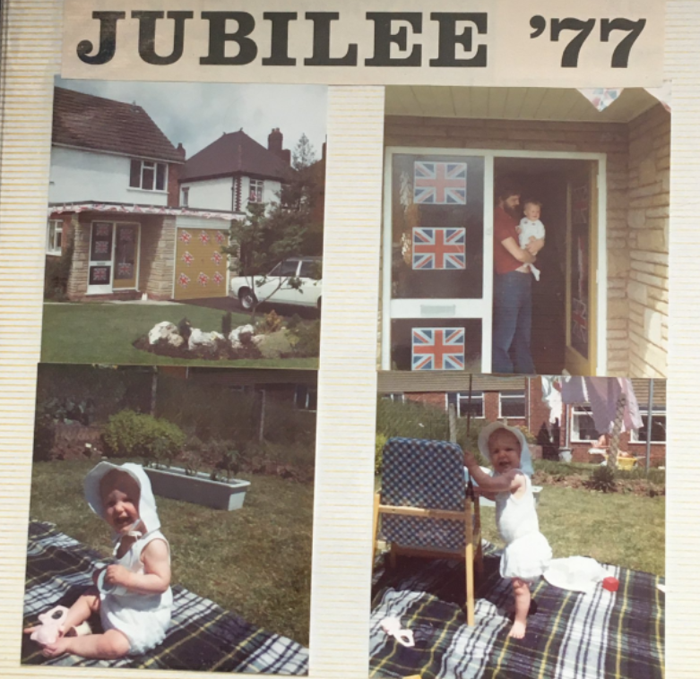 Lorna during the Silver Jubilee.