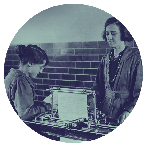 Women working in a factory