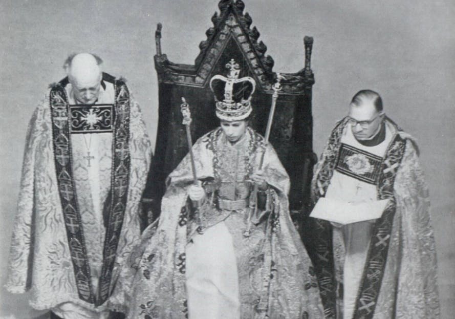 'The Queen is crowned', The Sphere, 1953.