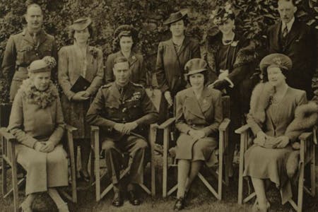 princess elizabeth's coming of age party in 1944