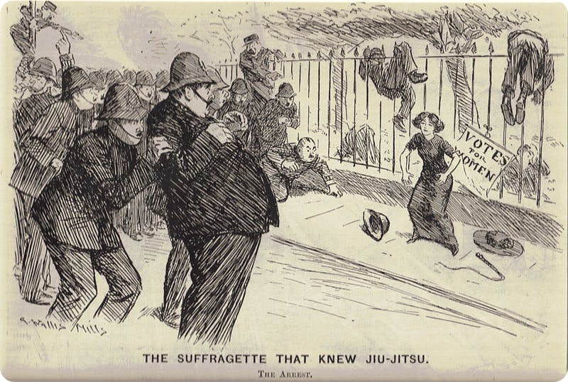 Edith Garrud Jiu-jitsu Suffragette