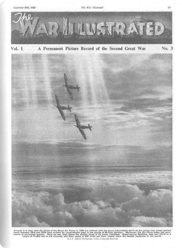 The War Illustrated magazine, 1939