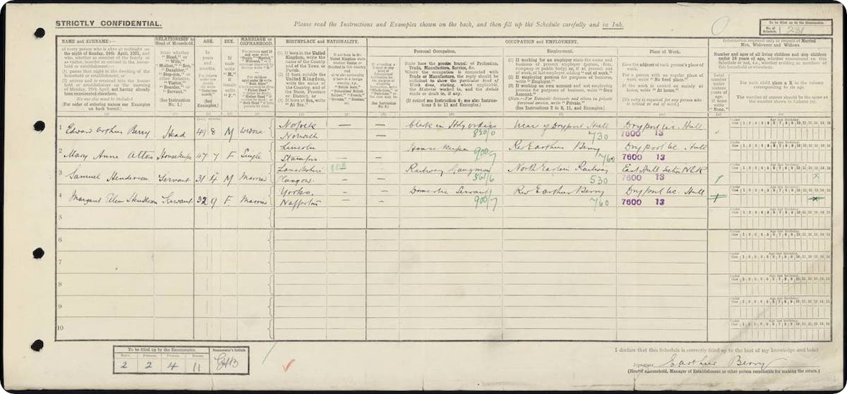 Edward Arthur Berry in 1921.