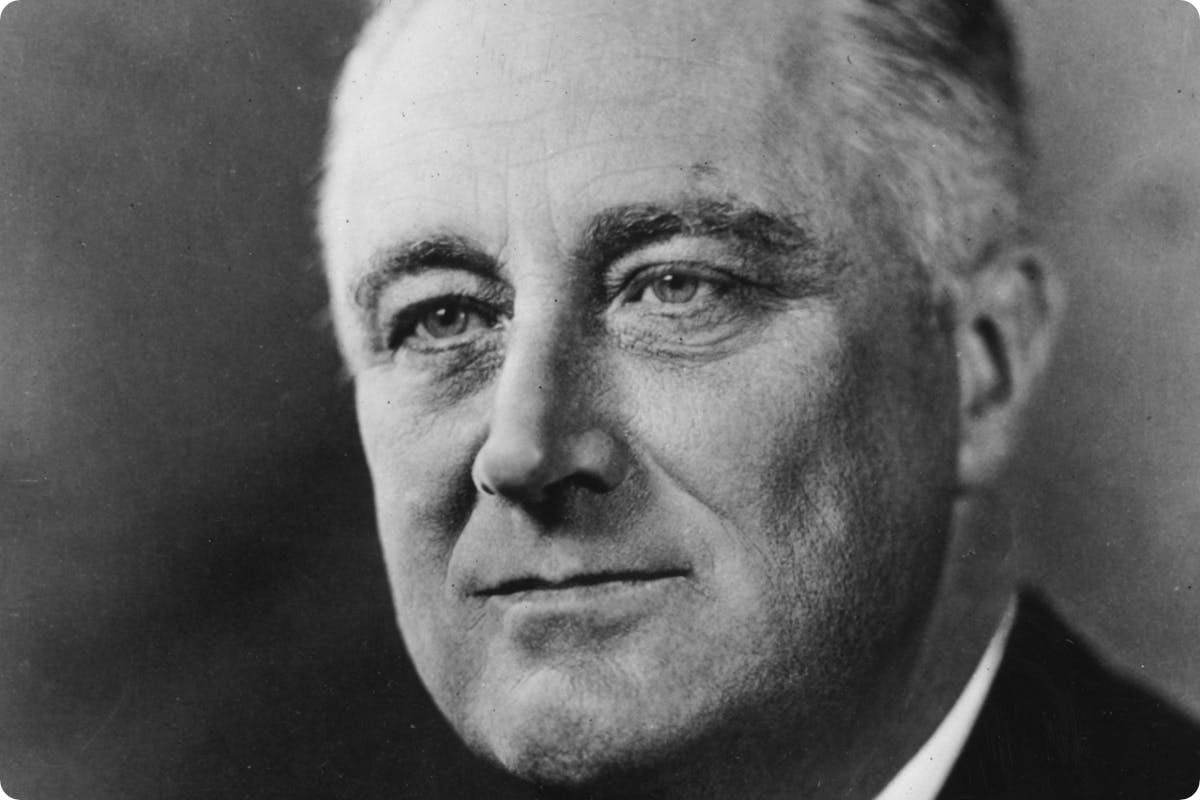 US President Franklin D. Roosevelt