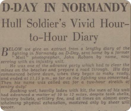 D-Day in Normandy - Hull Daily Mail
