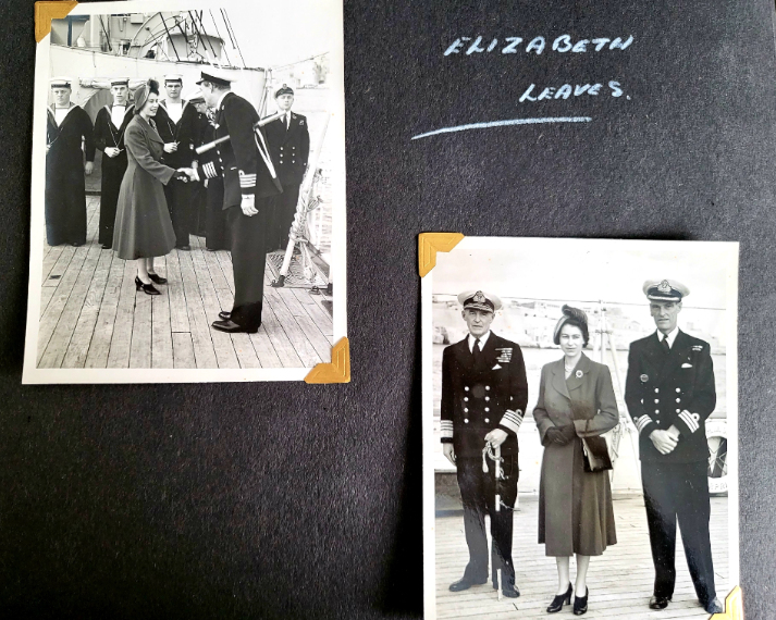 Sandra's photos of Queen Elizabeth II when she was still Princess Elizabeth, 1950.